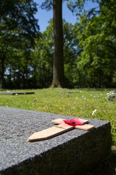 The German Military Cemetery of World War I in Vladslo Belgium