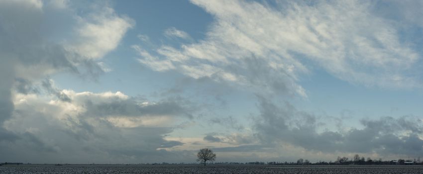blue sky, natural clouds, nature series