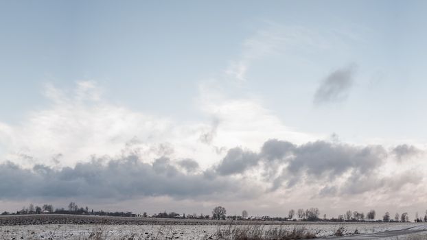 blue sky, natural clouds, nature series