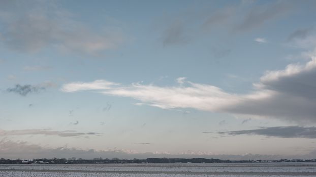 blue sky, natural clouds, nature series