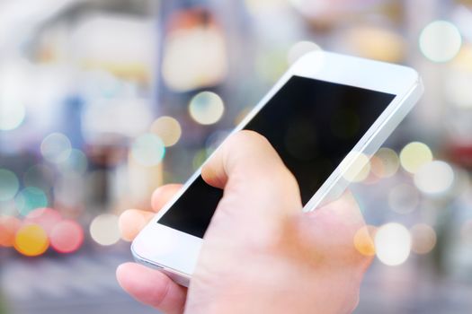 People Using a Smart Phone background,Communication technology
