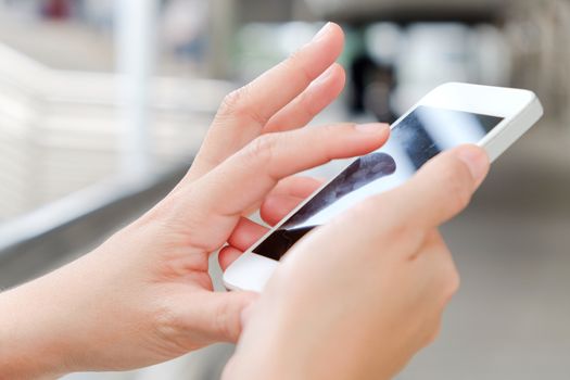 People Using a Smart Phone background,Communication technology