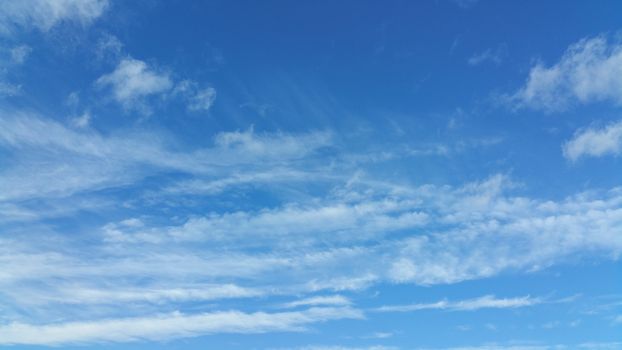 blue sky with white clouds