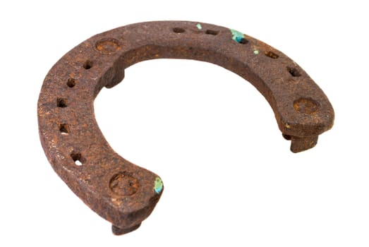 horseshoe designed to protect a horse's hoof from wear