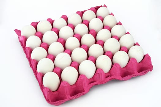 30 pieces (one parcel) white egg pictures