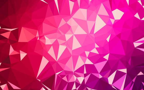 Abstract low poly background, geometry triangle, mosaic pastel color background