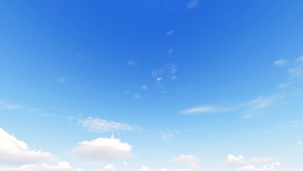 Cloudy blue sky abstract background, blue sky background with tiny clouds, 3d rendering

