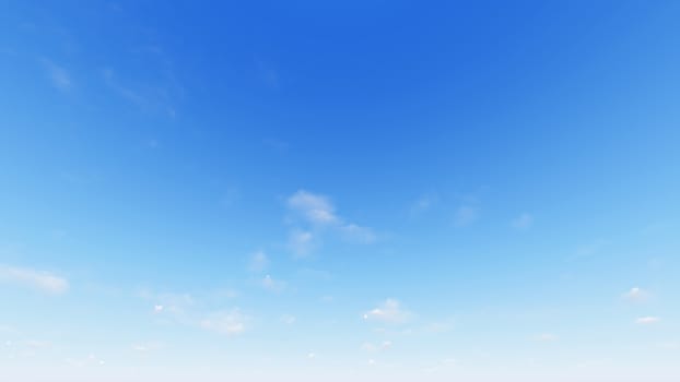 Cloudy blue sky abstract background, blue sky background with tiny clouds, 3d rendering

