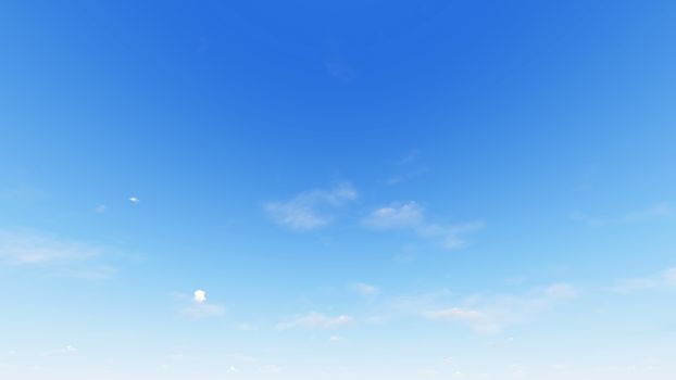 Cloudy blue sky abstract background, blue sky background with tiny clouds, 3d rendering

