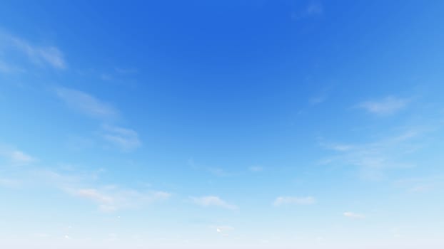 Cloudy blue sky abstract background, blue sky background with tiny clouds, 3d rendering

