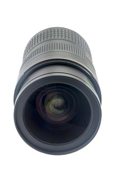 the objectives for the camera on a white background