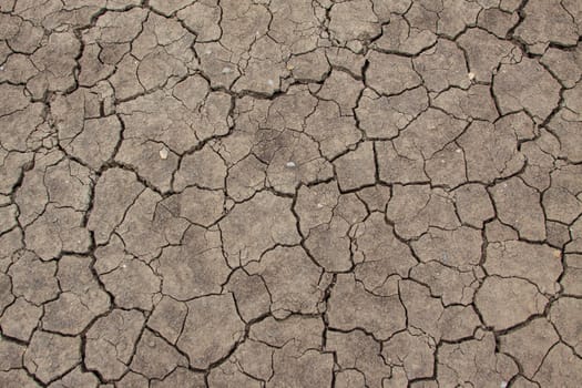 Crack earth global warming effect background