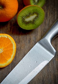 Kitchen stainless steel knife