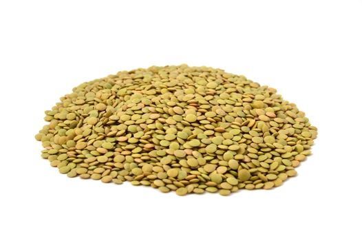 Pictures of green lentils with high nutrition