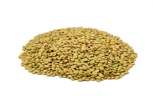Pictures of green lentils with high nutrition