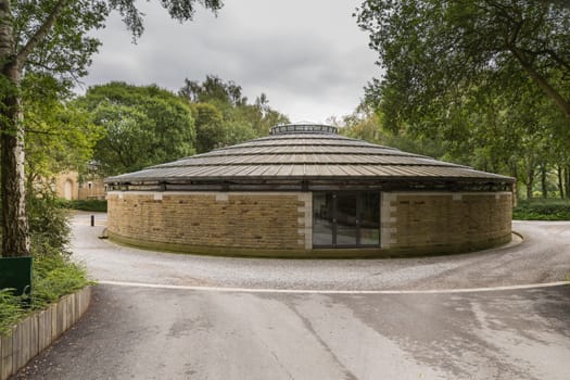 Round building just outside Hathersage, in one of the most beautiful areas of the Peak District National Park