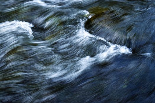 abstract background White waves on the river