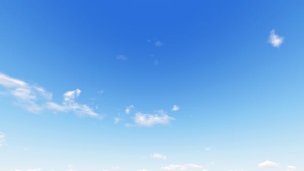 Cloudy blue sky abstract background, blue sky background with tiny clouds, 3d rendering

