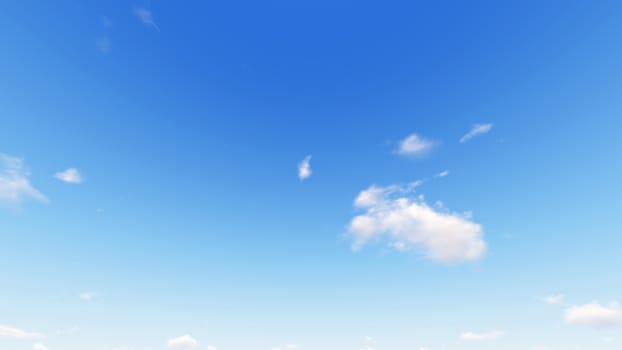 Cloudy blue sky abstract background, blue sky background with tiny clouds, 3d rendering

