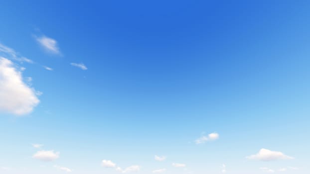 Cloudy blue sky abstract background, blue sky background with tiny clouds, 3d rendering

