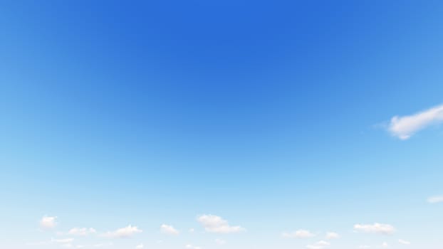 Cloudy blue sky abstract background, blue sky background with tiny clouds, 3d rendering

