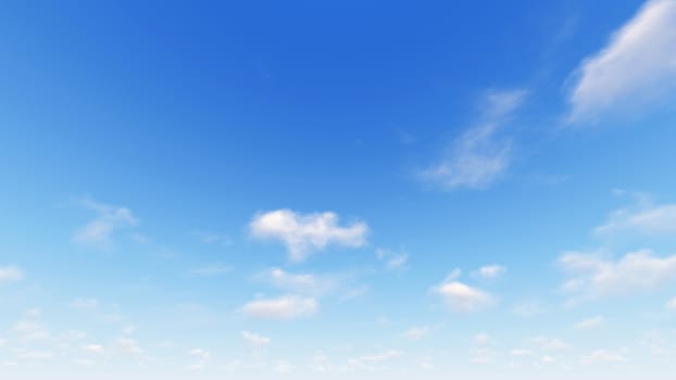 Cloudy blue sky abstract background, blue sky background with tiny clouds, 3d rendering

