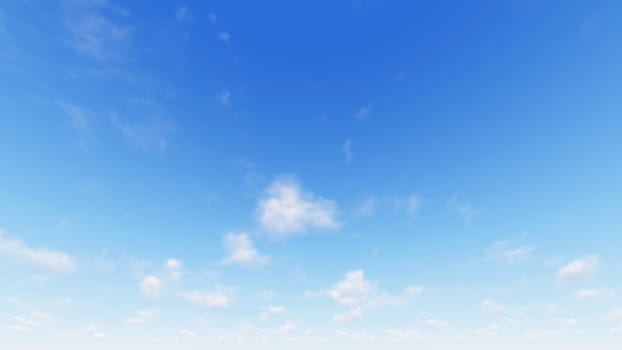 Cloudy blue sky abstract background, blue sky background with tiny clouds, 3d rendering

