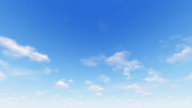 Cloudy blue sky abstract background, blue sky background with tiny clouds, 3d rendering

