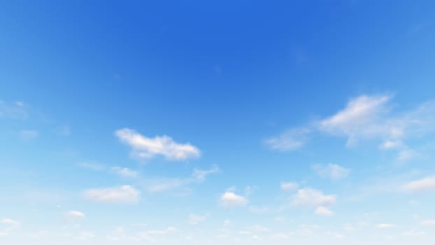 Cloudy blue sky abstract background, blue sky background with tiny clouds, 3d rendering

