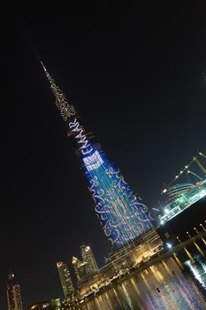 Dubai, UAE - Jan 31: Burj Khalifa, world's tallest skyscraper, Downtown Burj Dubai on 1th of January, 2016 in Dubai, United Arab Emirates.