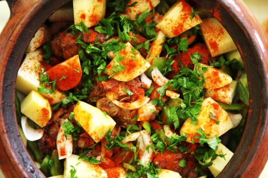 Lamb stew.