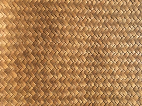 Brown rattan texture  retro woven background