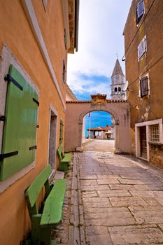 Town of Visnjan square and church, Istria, Croatia