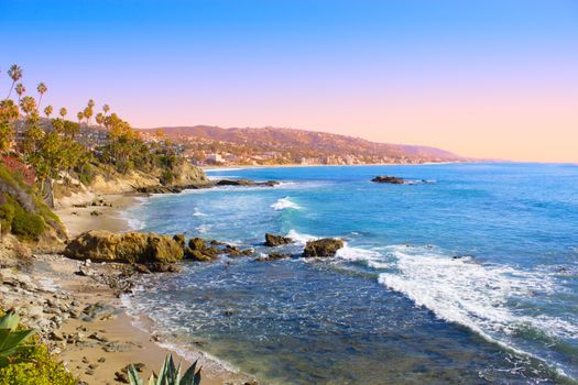 laguna beach coastal view, Los Angeles. Beautiful view of the coast