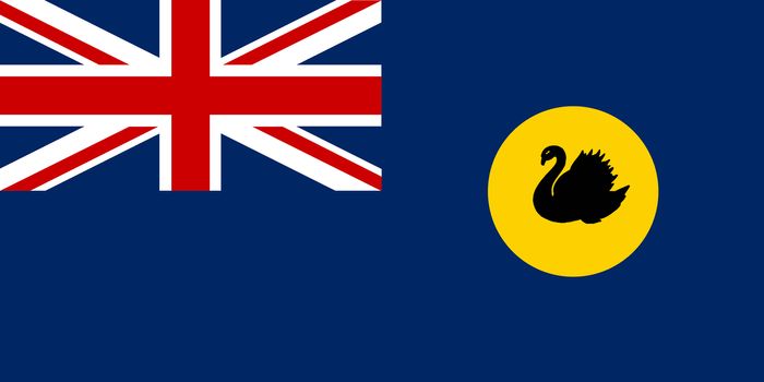 The flag of the state of Western Australia