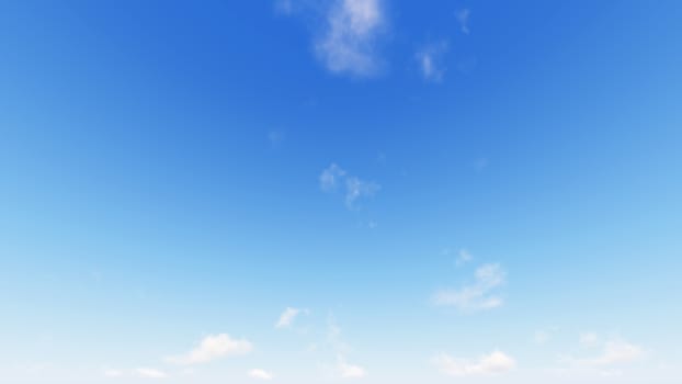 Cloudy blue sky abstract background, blue sky background with tiny clouds, 3d rendering

