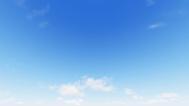 Cloudy blue sky abstract background, blue sky background with tiny clouds, 3d rendering

