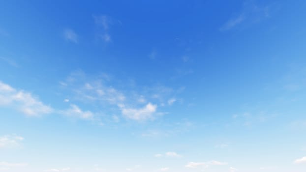 Cloudy blue sky abstract background, blue sky background with tiny clouds, 3d rendering

