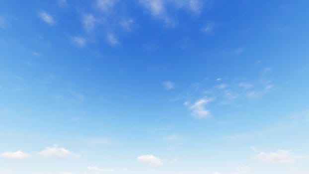 Cloudy blue sky abstract background, blue sky background with tiny clouds, 3d rendering

