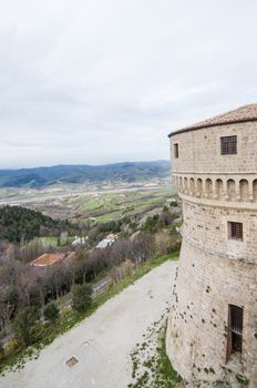 a medieval castle home to the torture museum in Tuscany