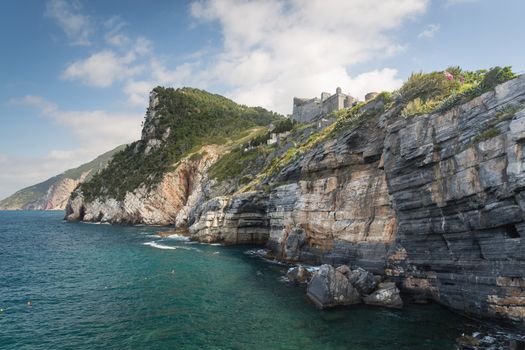Portovenere in the Ligurian region of Italy near the Cinque Terre