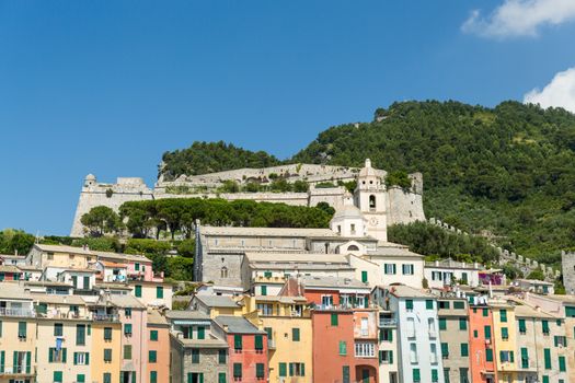 Portovenere in the Ligurian region of Italy near the Cinque Terre