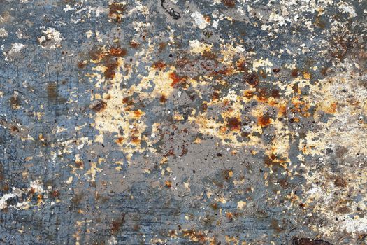 Detail of the weathered cracked plaster - grunge texture