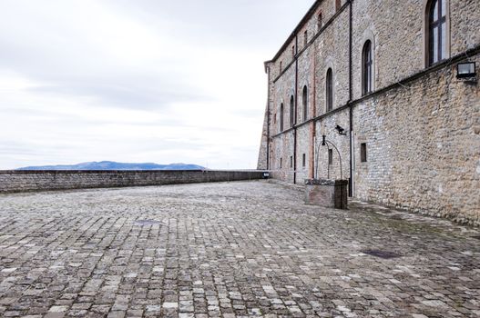 a medieval castle home to the torture museum in Tuscany