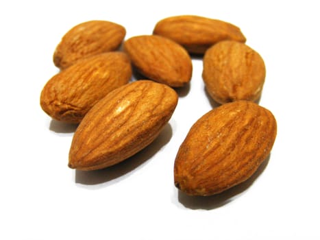 dry almonds