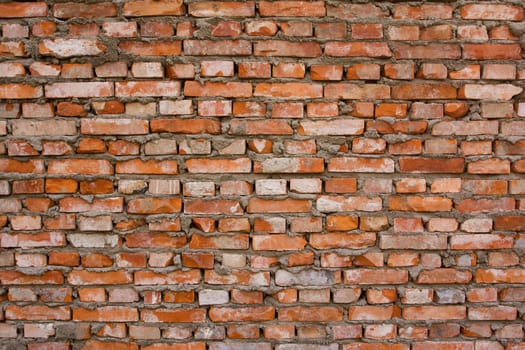 Brick wall background textured