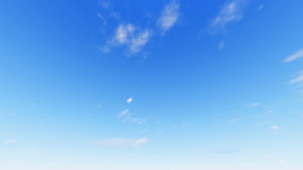 Cloudy blue sky abstract background, blue sky background with tiny clouds, 3d rendering

