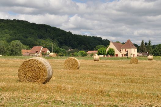 Rural landscape in Dordogne