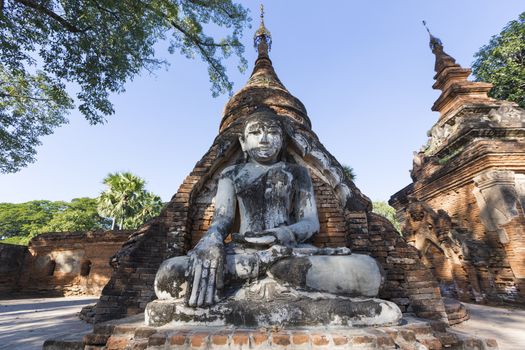 Buddha in sagaing Mandalay, Myanmar (Burma)