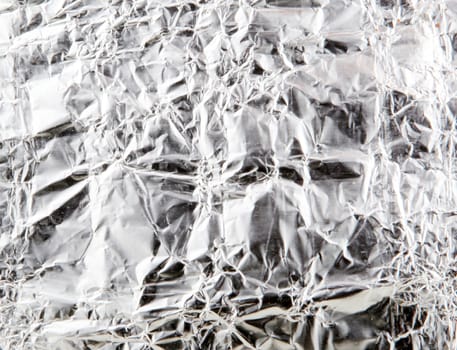 Silver foil background
